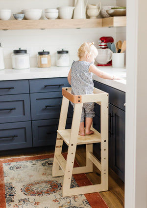 Montessori Learning Tower Kitchen Helper lifestyle image